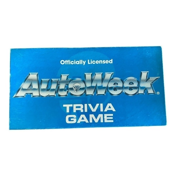 Autoweek Trivia Game 1985 officially licensed VINTAGE - Picture 1 of 6